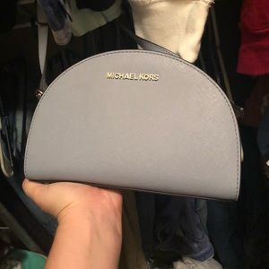 Michael Kors Jet Set Travel Half Moon Crossbody
